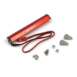 Yeah Racing Alu Super Bright LED Light Bar 85mm Rot