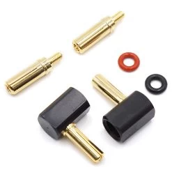 Yeah Racing Goldkontakt Winkelstecker 4+5mm (2)